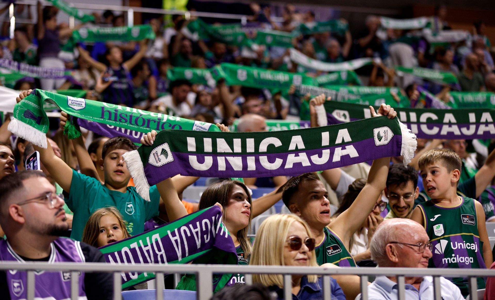 El Unicaja - Surne Bilbao, en imágenes