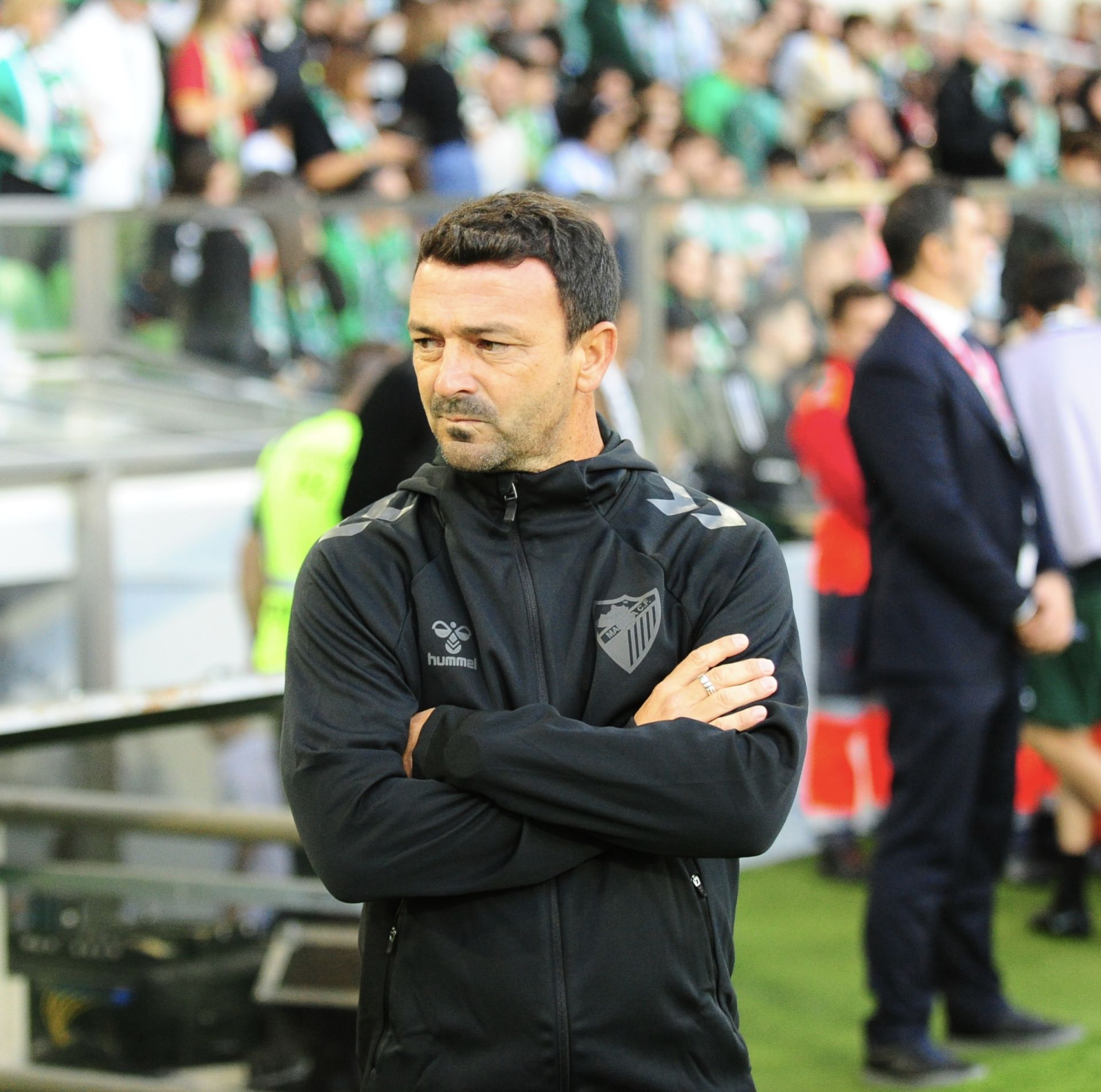 El Racing- Málaga, en imágenes