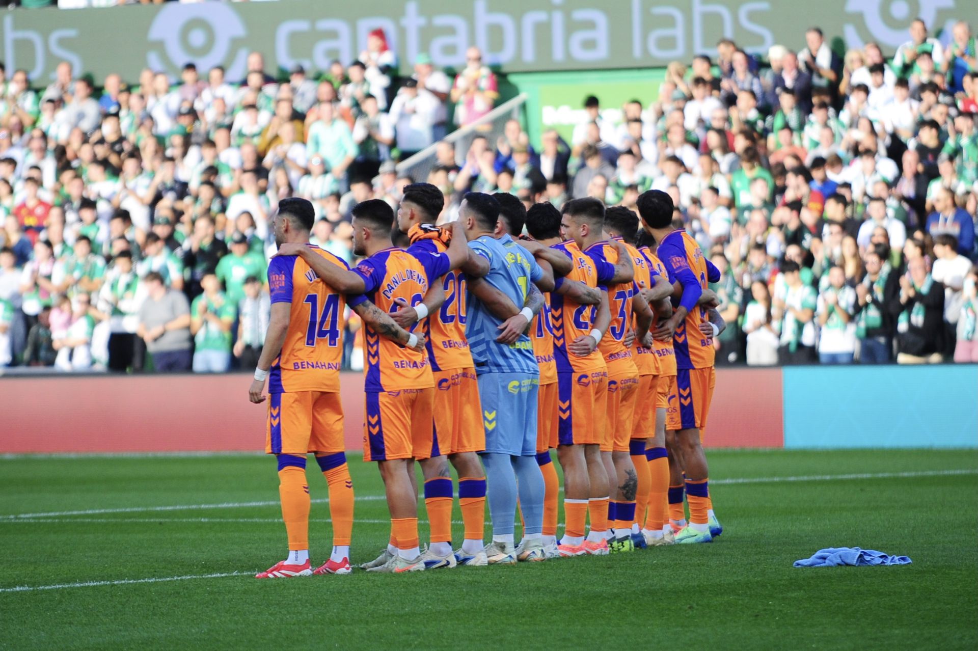 El Racing- Málaga, en imágenes