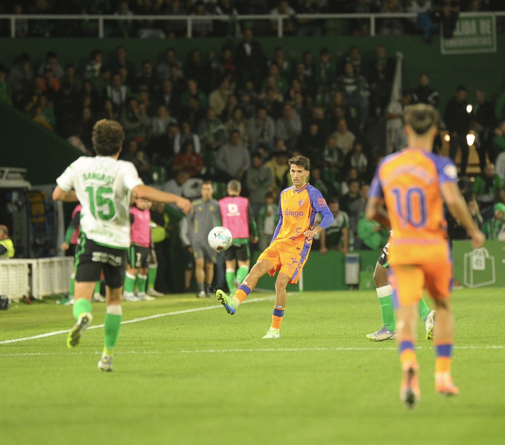 El Racing- Málaga, en imágenes