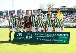 El último once del Antequera en Liga.