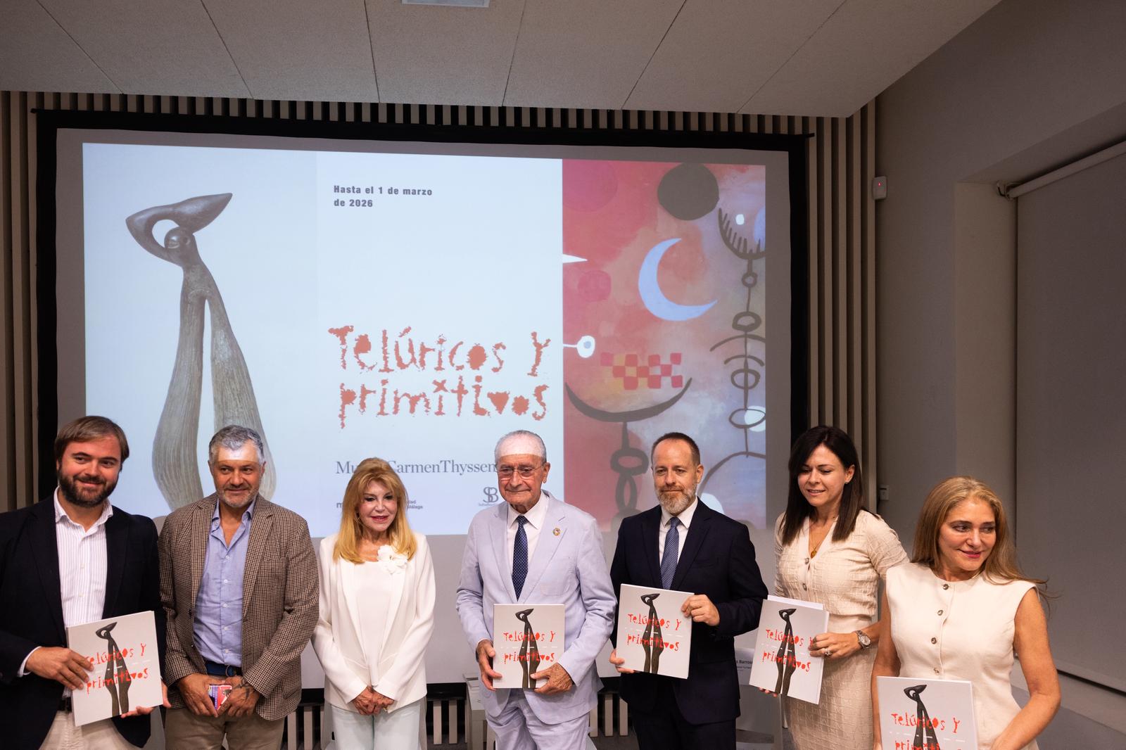 La exposición &#039;Telúricos y primitivos. De la Escuela de Vallecas a Miquel Barceló&#039;, en imágenes