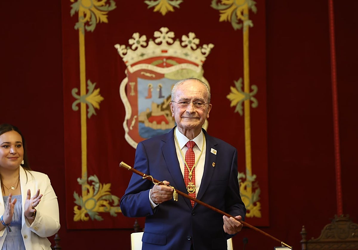Paco de la Torre, en su toma de posesión en junio de 2023.