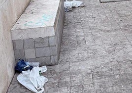 Vista de las partes más sucias de La Coracha.