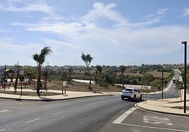Camino de Brijan en Estepona.
