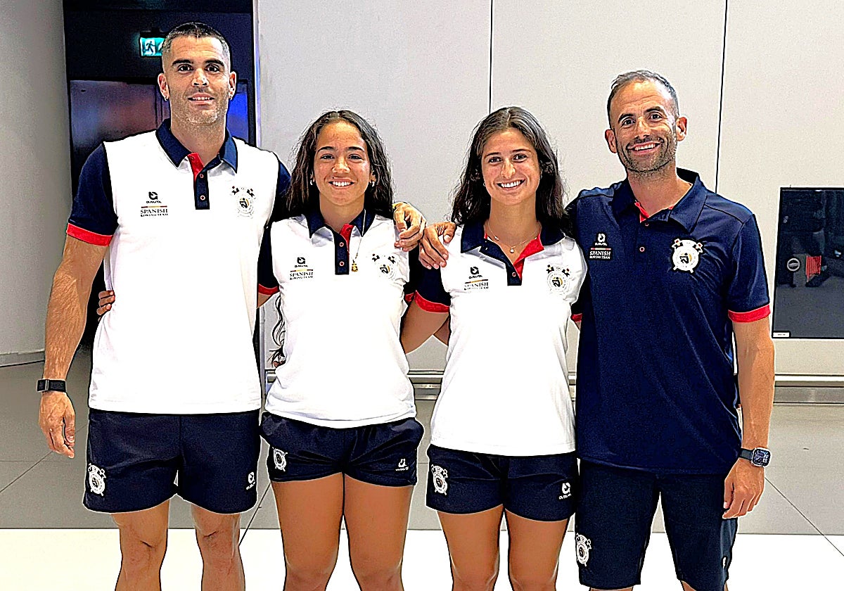 Amplia presencia malagueña en el Europeo de remo de Turquía