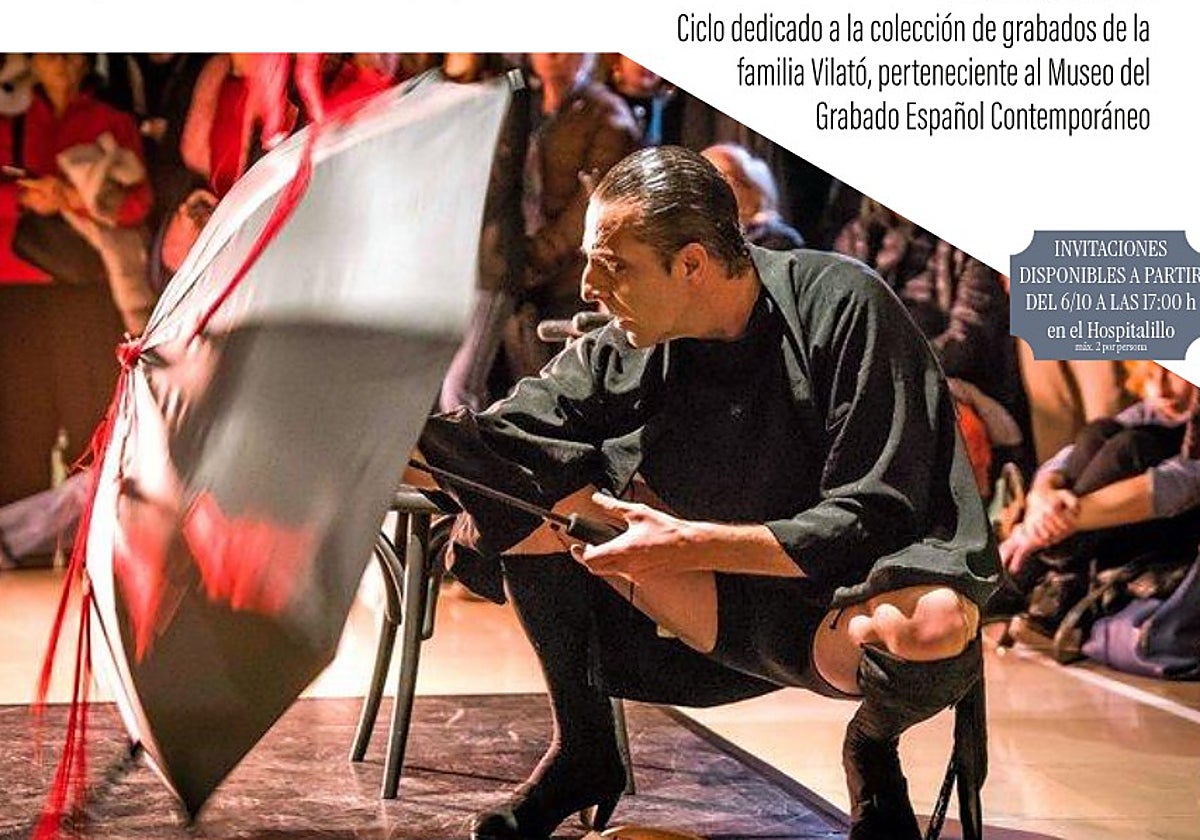 Detalle del cartel del espectáculo 'Un aire de signos', de Andrés Marín.