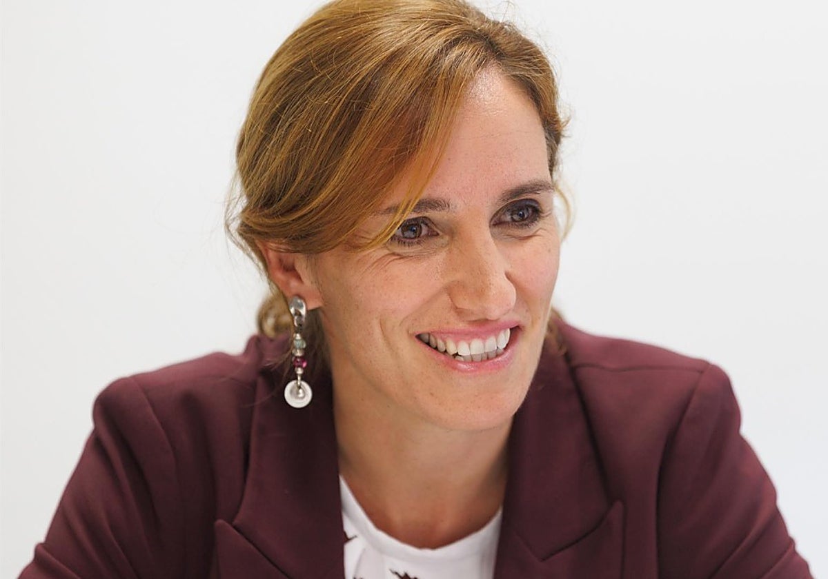 La ministra de Sanidad, Mónica García.