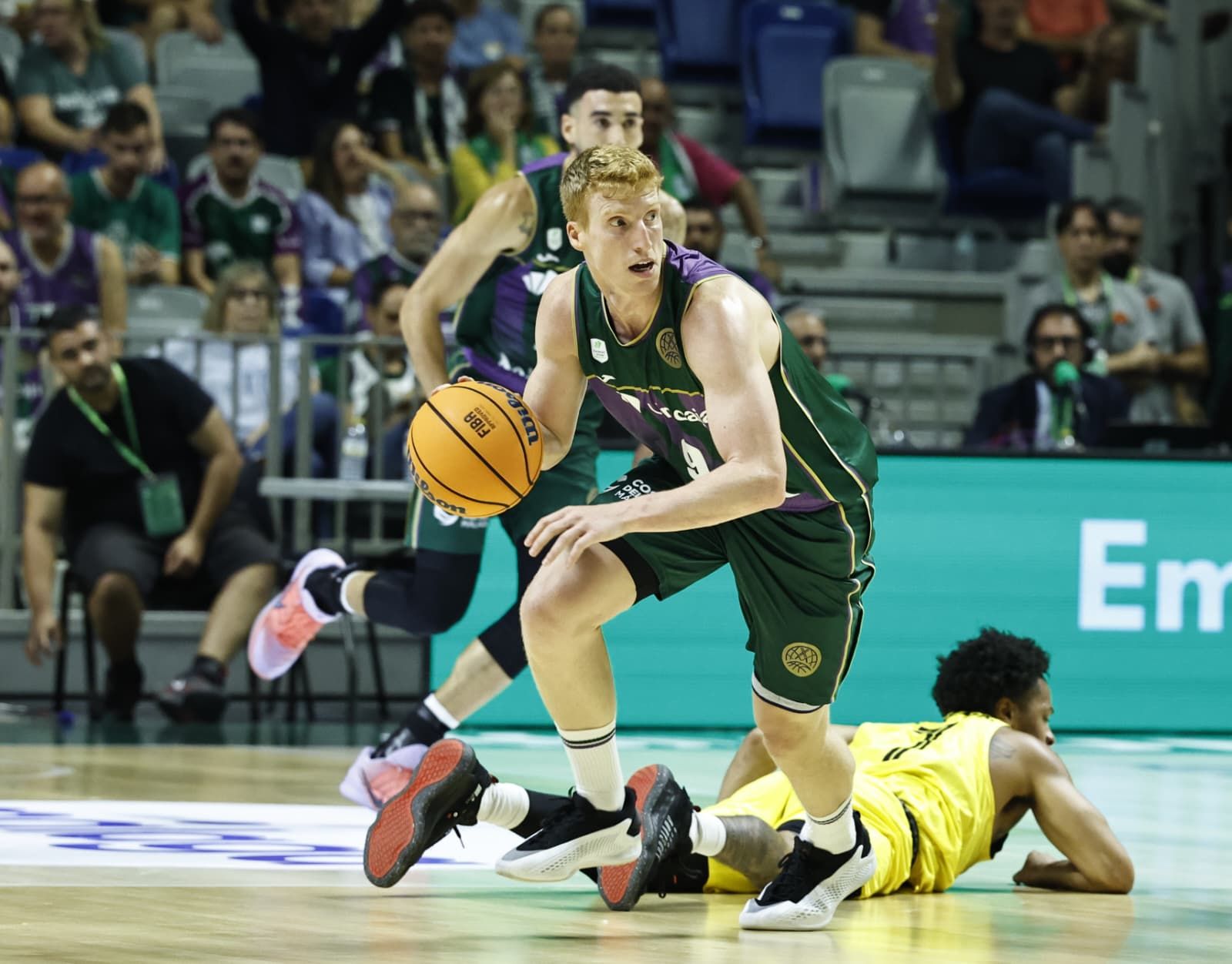 El Unicaja-Mersin de BCL, en imágenes