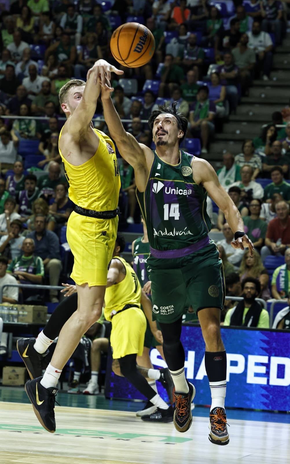 El Unicaja-Mersin de BCL, en imágenes