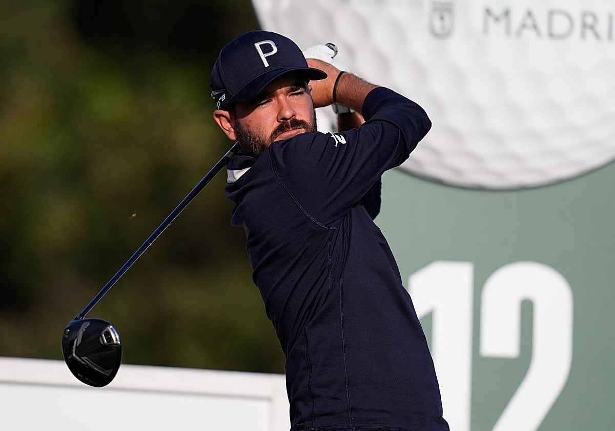 Ángel Hidalgo, durante la jornada de este jueves.