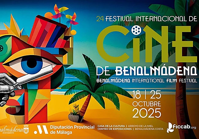 Cartel del Festival de Cine de Benalmádena 2025.