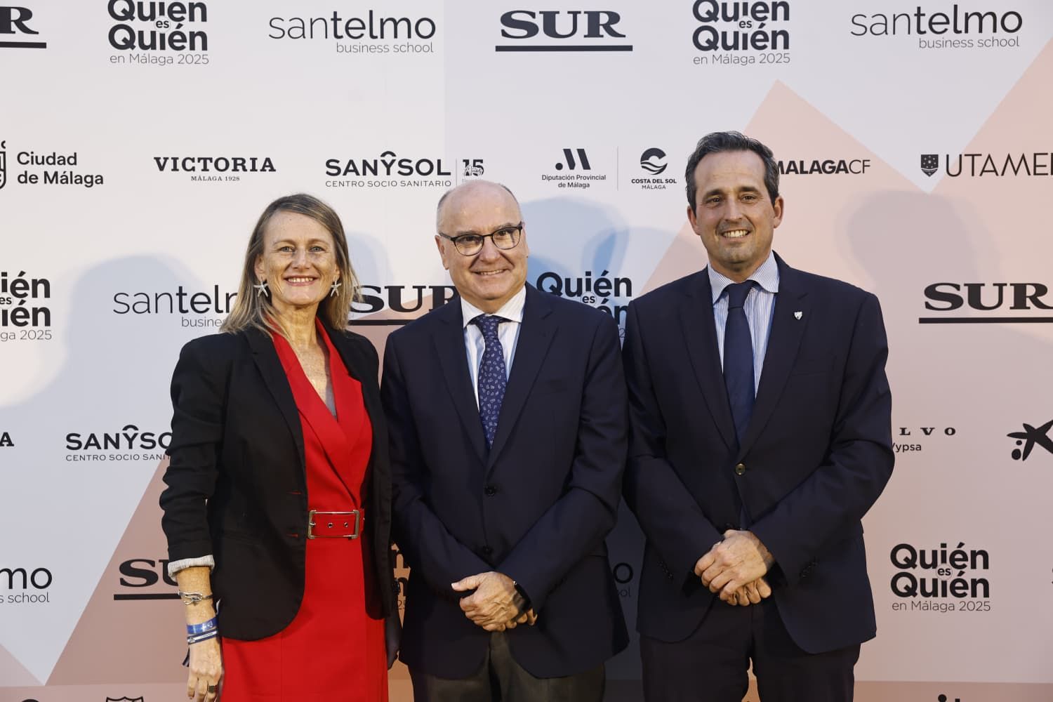 Fátima Rojas, Benjamín del Alcázar y Quique Pérez. 