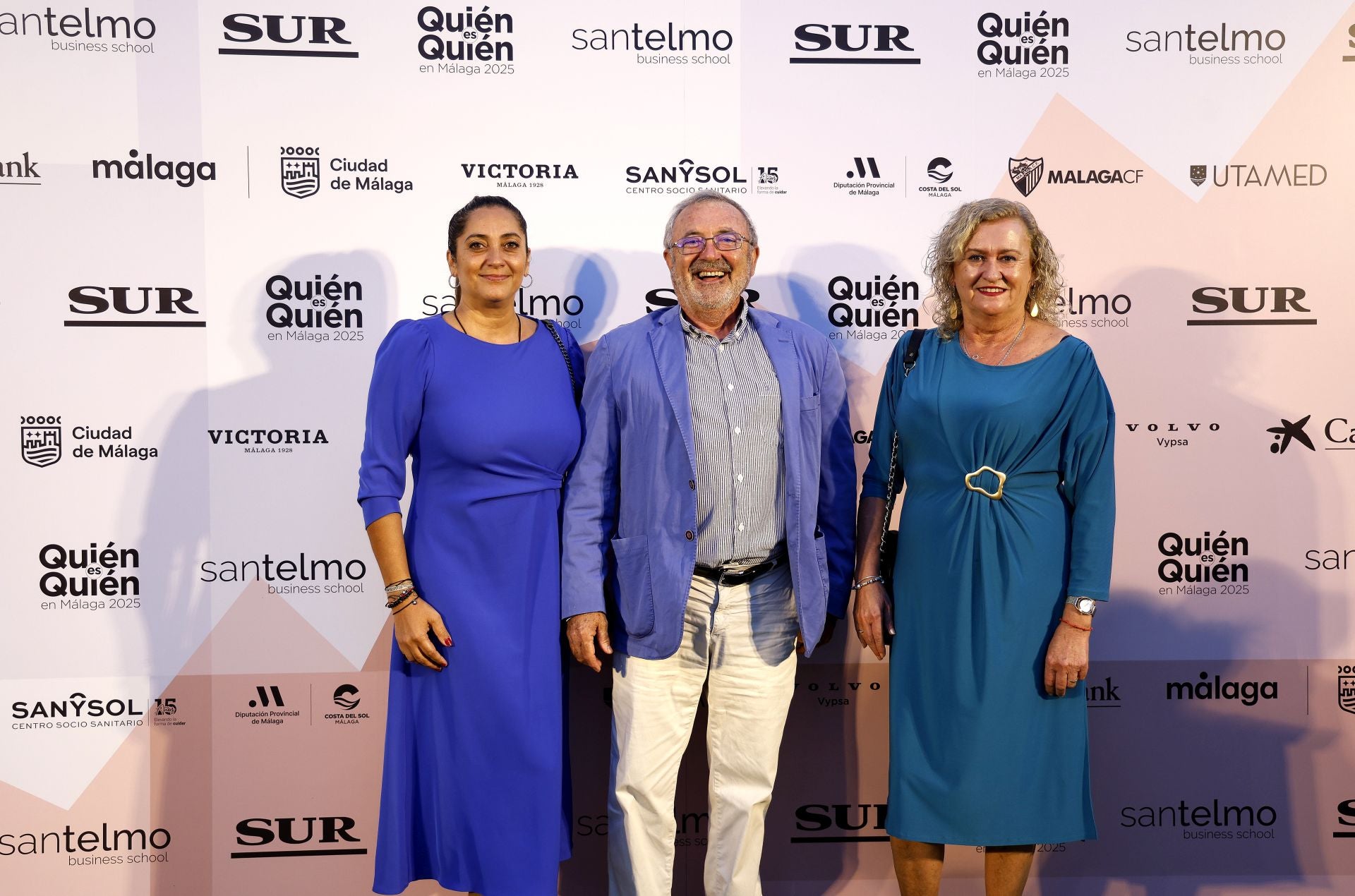 Mónica Gallego, Francisco Fernández y Remedios Riera.