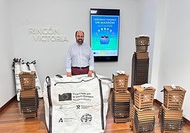 El concejal da a conocer la nueva iniciativa medioambiental.