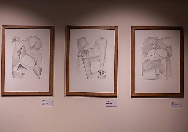 Los dibujos descubren una de las facetas menos conocidas de Suso de Marcos.