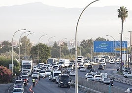 Colapso en la carreteras tras el accidente.