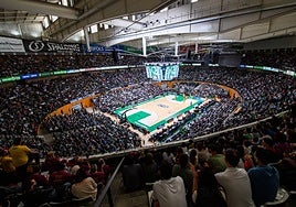 Imagen del pabellón Olímpico de Badalona.