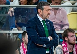 Ibon Navarro, en el Gran Canaria Arena.