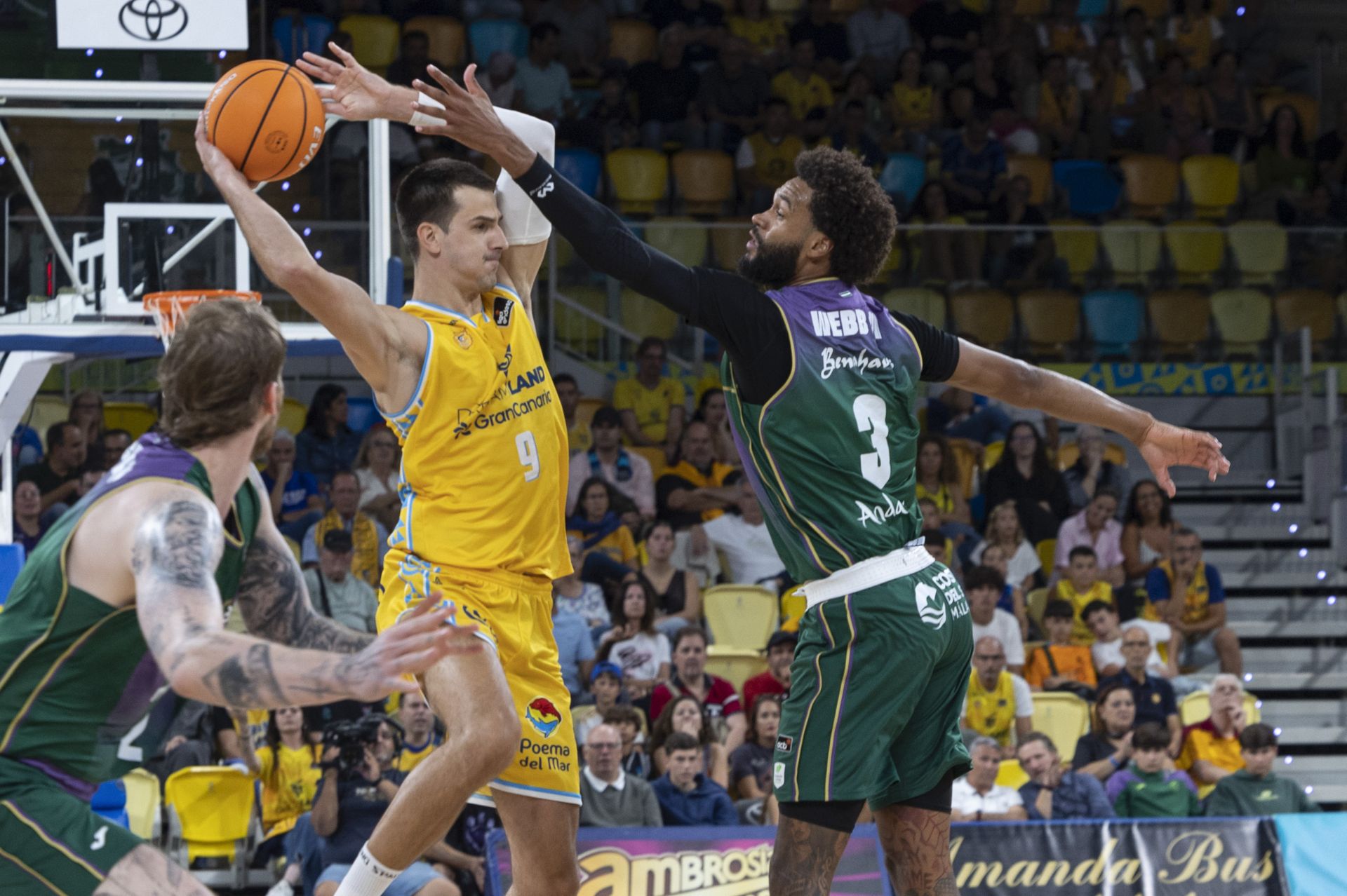 El Dreamland Gran Canaria-Unicaja, en imágenes
