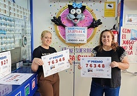 Cae en Málaga el primer y segundo premio de la Lotería Nacional del jueves 9 de octubre