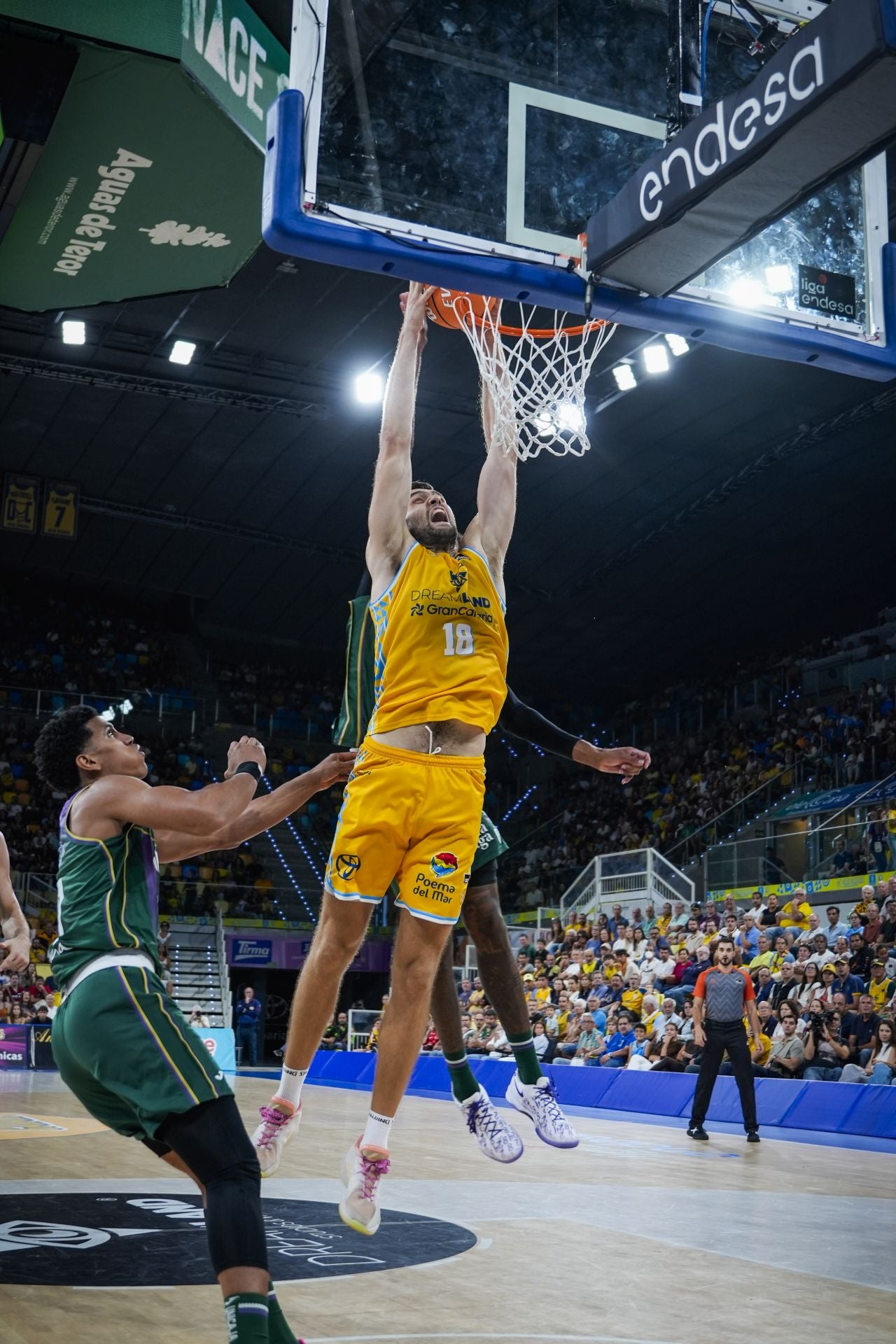 El Dreamland Gran Canaria-Unicaja, en imágenes