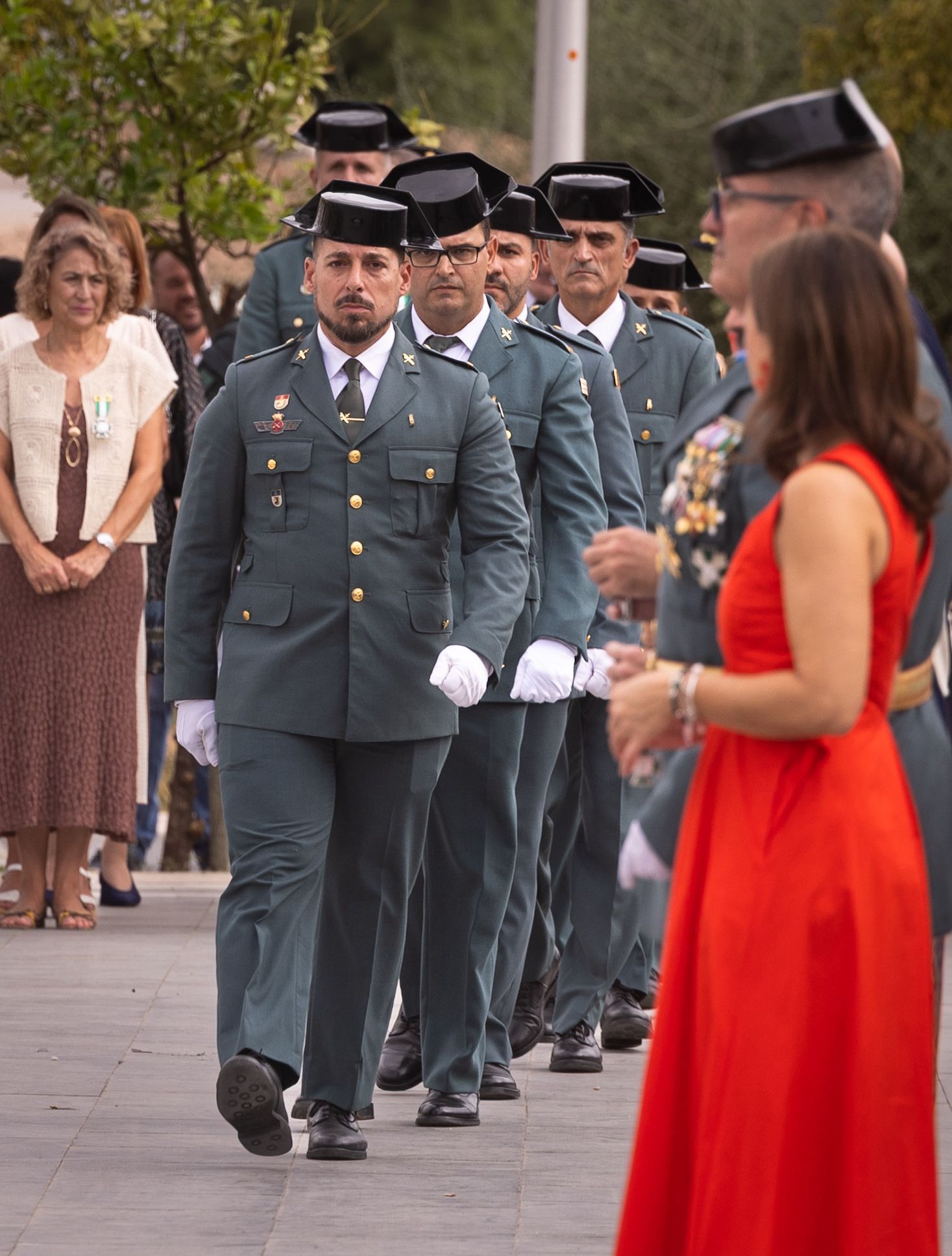 Las mejores fotos del acto en Málaga de la festividad de la patrona de la Guardia Civil