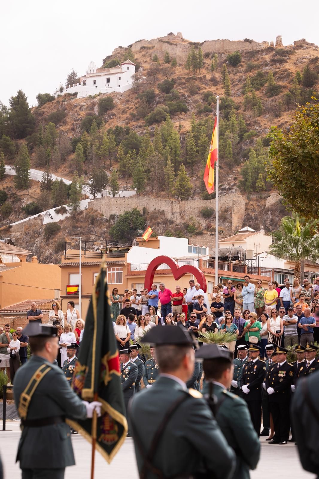 Las mejores fotos del acto en Málaga de la festividad de la patrona de la Guardia Civil