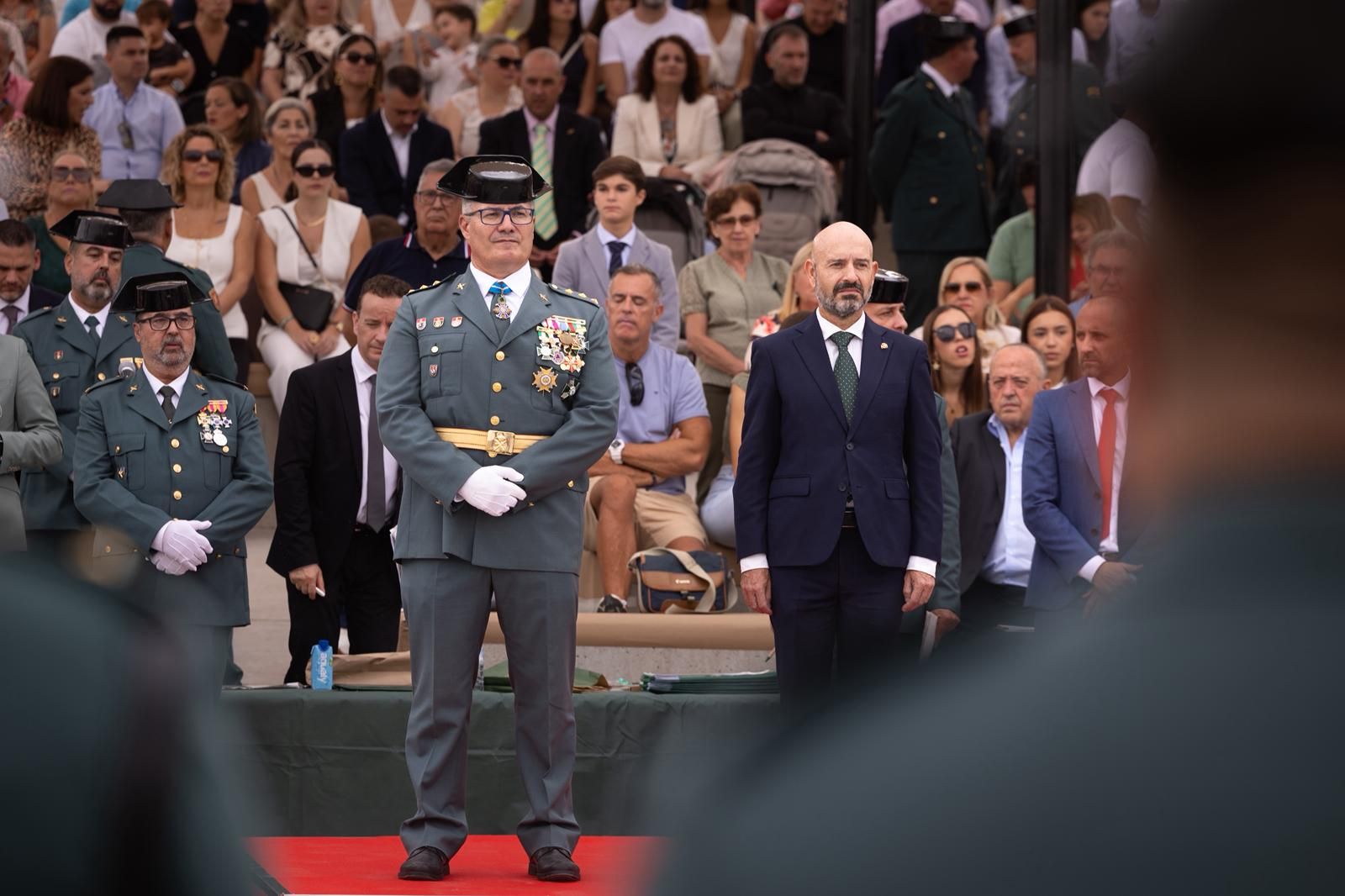Las mejores fotos del acto en Málaga de la festividad de la patrona de la Guardia Civil