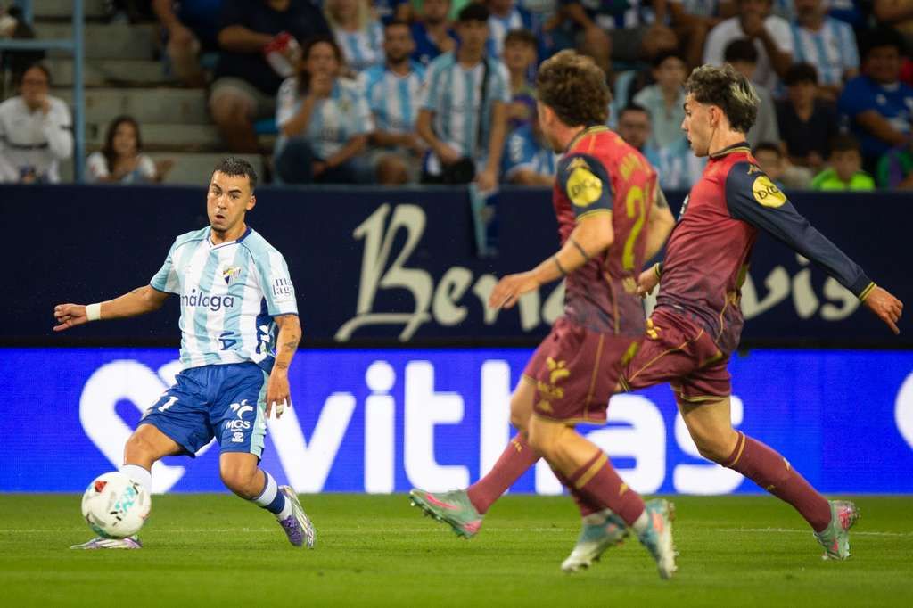 Las mejores imágenes del Málaga-Deportivo