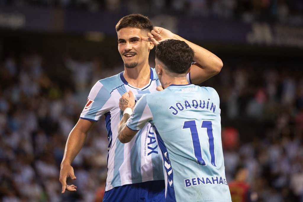 Las mejores imágenes del Málaga-Deportivo