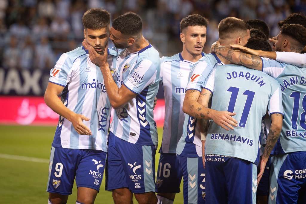 Las mejores imágenes del Málaga-Deportivo