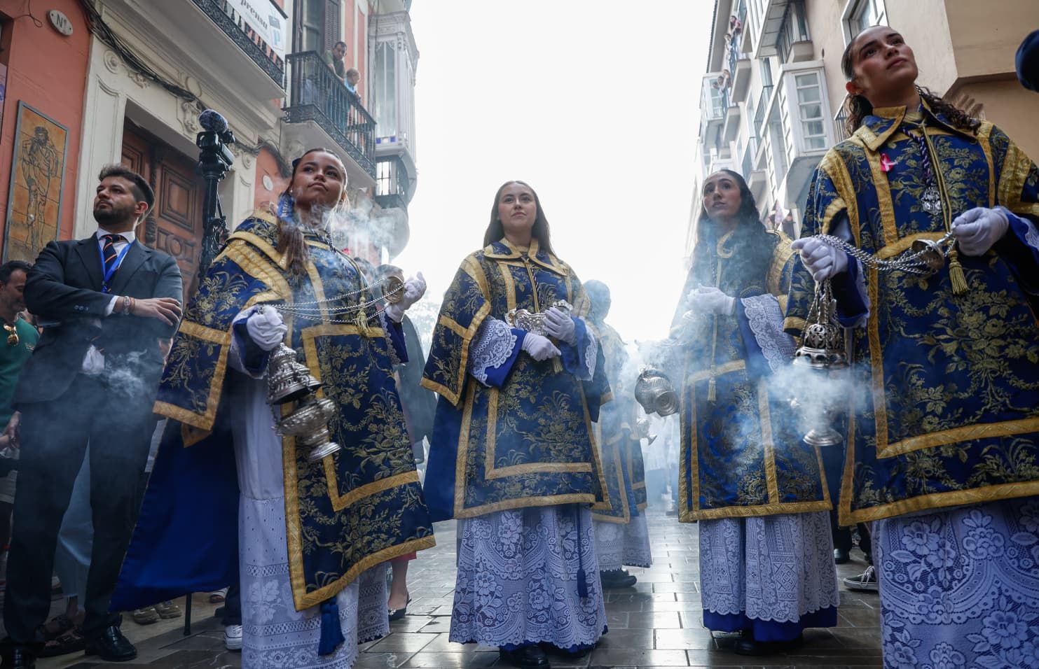 La procesión extraordinaria de la Virgen del Gran Perdón por el centenario de la Hermandad del Prendimiento, en imágenes