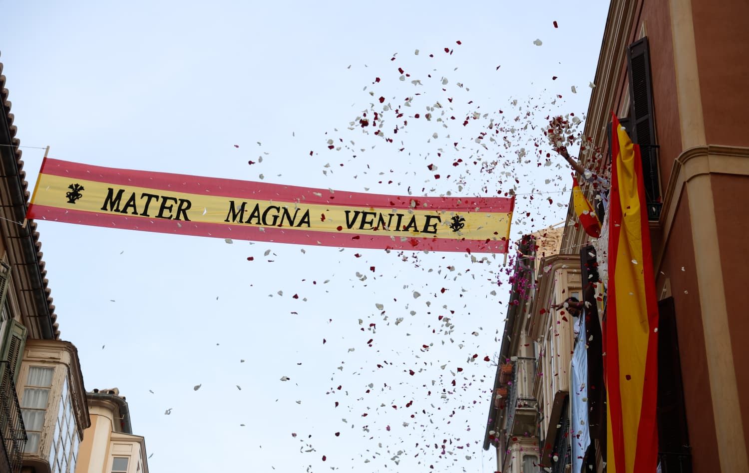 La procesión extraordinaria de la Virgen del Gran Perdón por el centenario de la Hermandad del Prendimiento, en imágenes