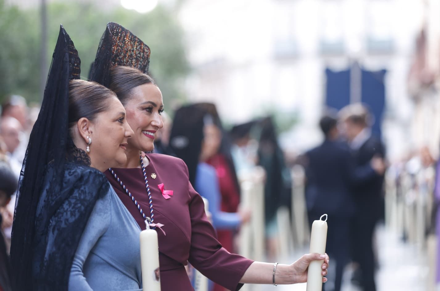 La procesión extraordinaria de la Virgen del Gran Perdón por el centenario de la Hermandad del Prendimiento, en imágenes