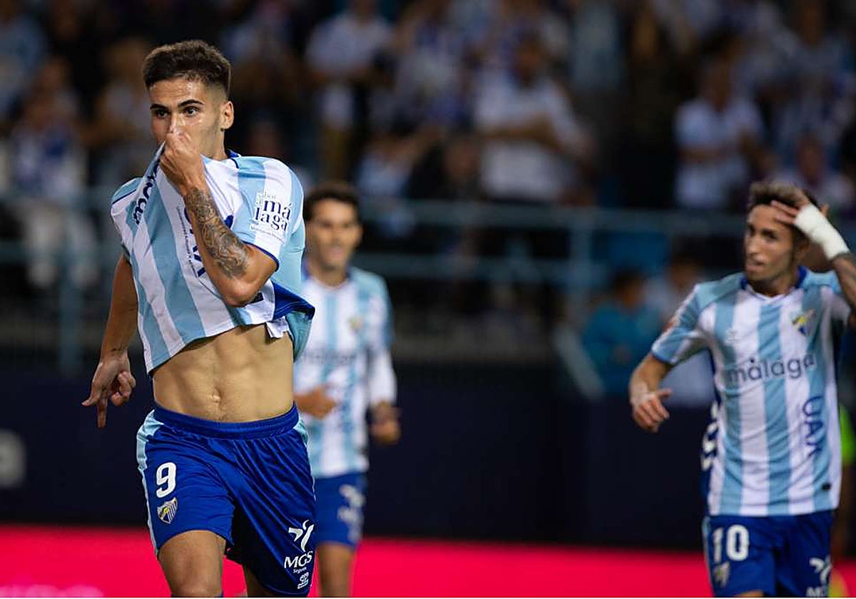 Chupete, tras marcar.