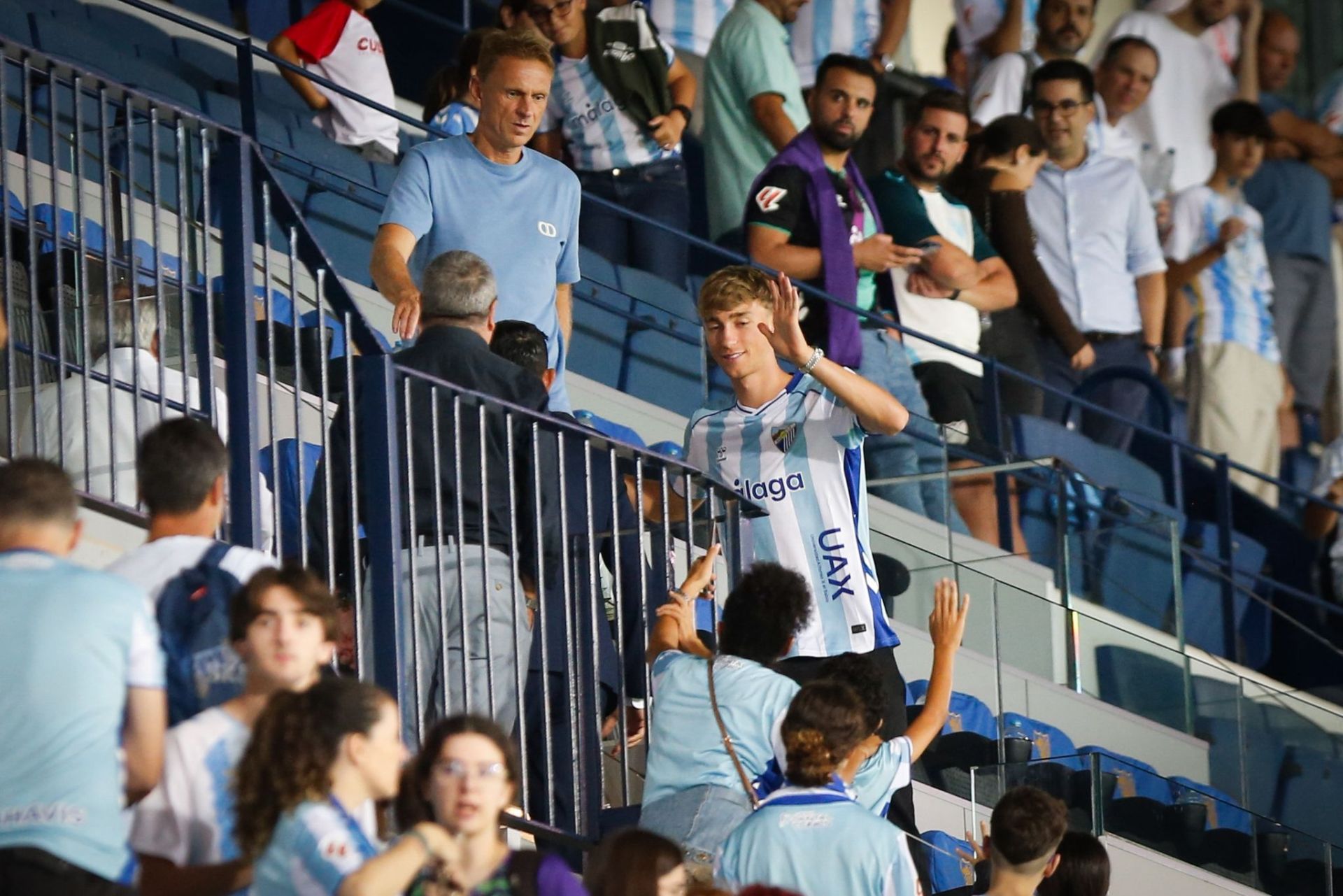 Las mejores imágenes del Málaga-Deportivo