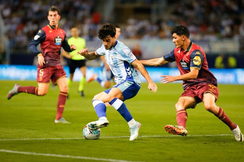 Las mejores imágenes del Málaga-Deportivo