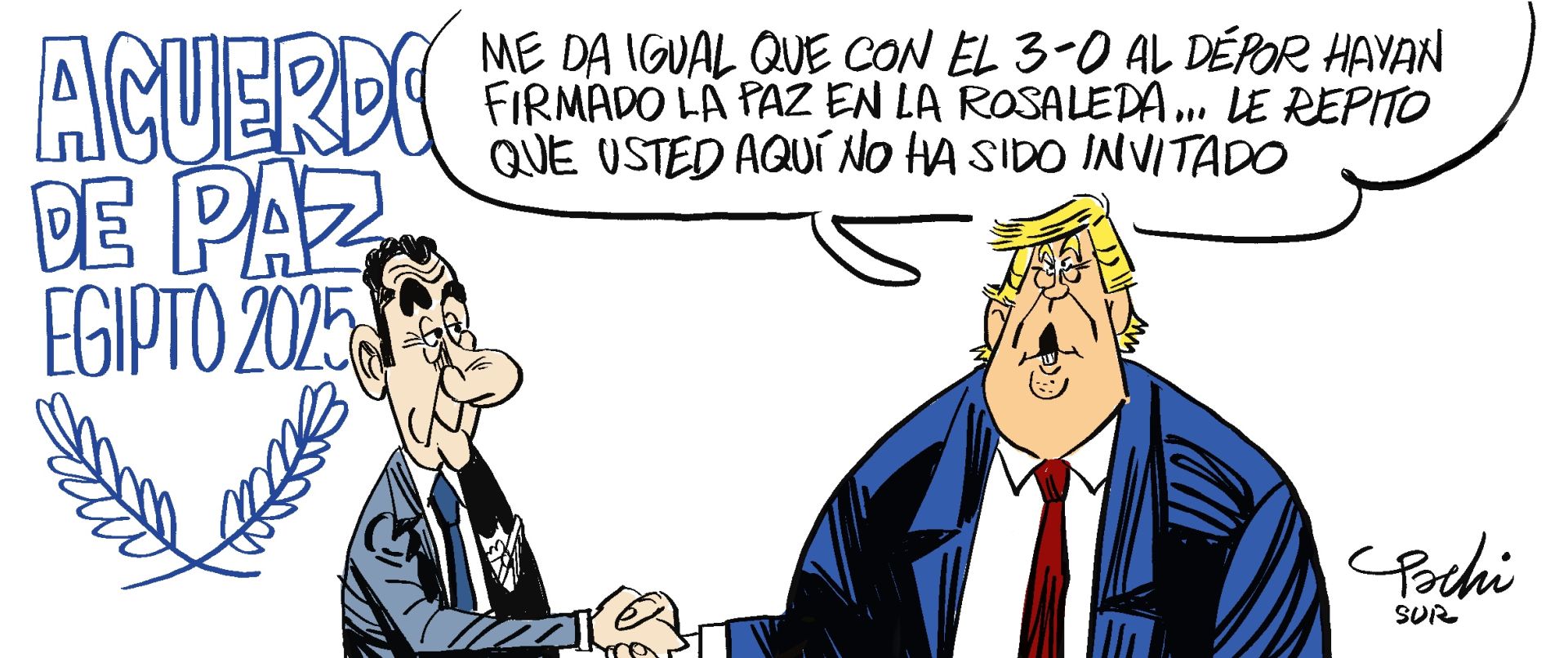 La actualidad deportiva del mes de octubre, en las viñetas de Pachi