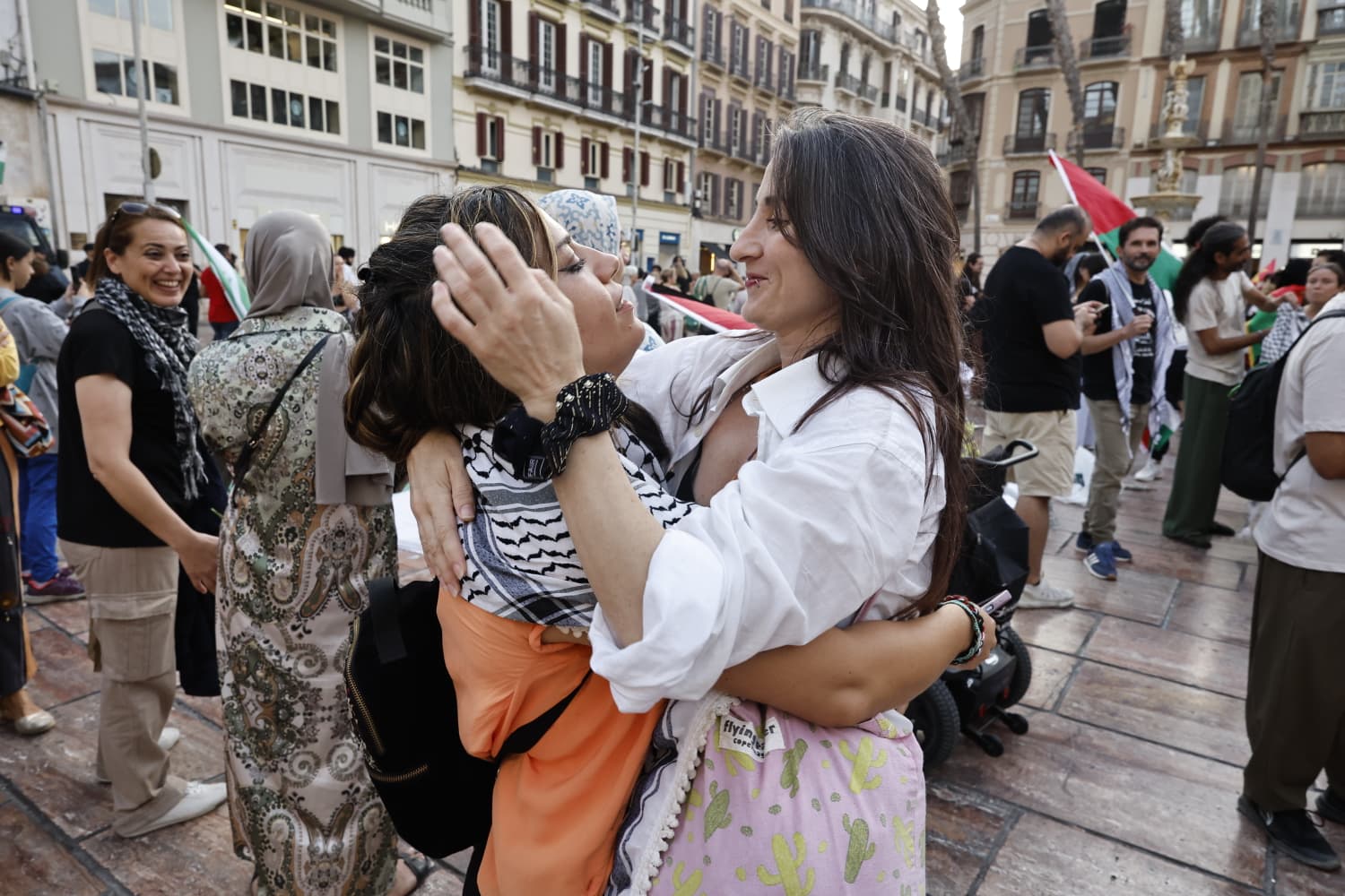 Manifestación por Palestina en Málaga