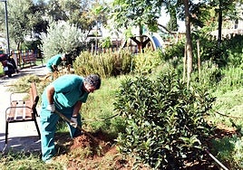 Los vecinos financian el mantenimiento de zonas verdes públicas mediante una cuota.