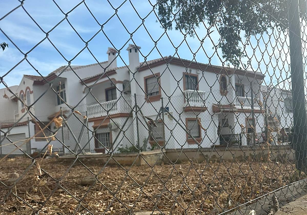 Brozas secas desde hace meses en la zona.