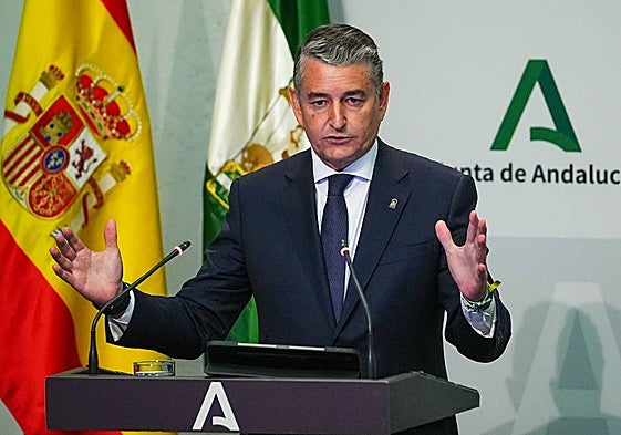 Antonio Sanz, el pasado miércoles tras su nombramiento.