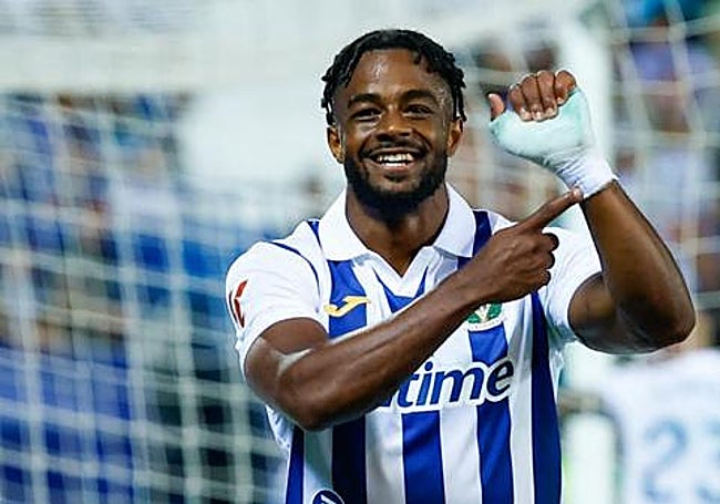 Duk, el futbolista más en forma del Leganés.