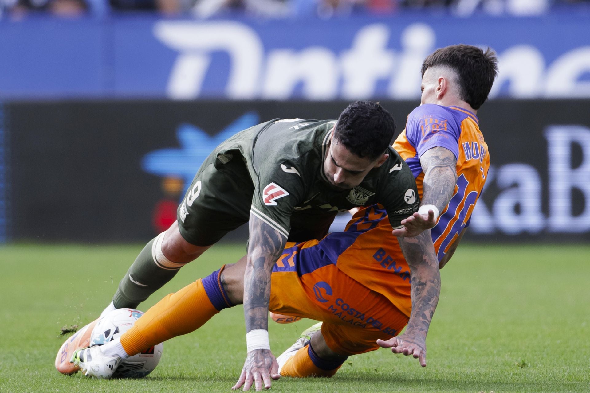 Las mejores fotos del Leganés-Málaga