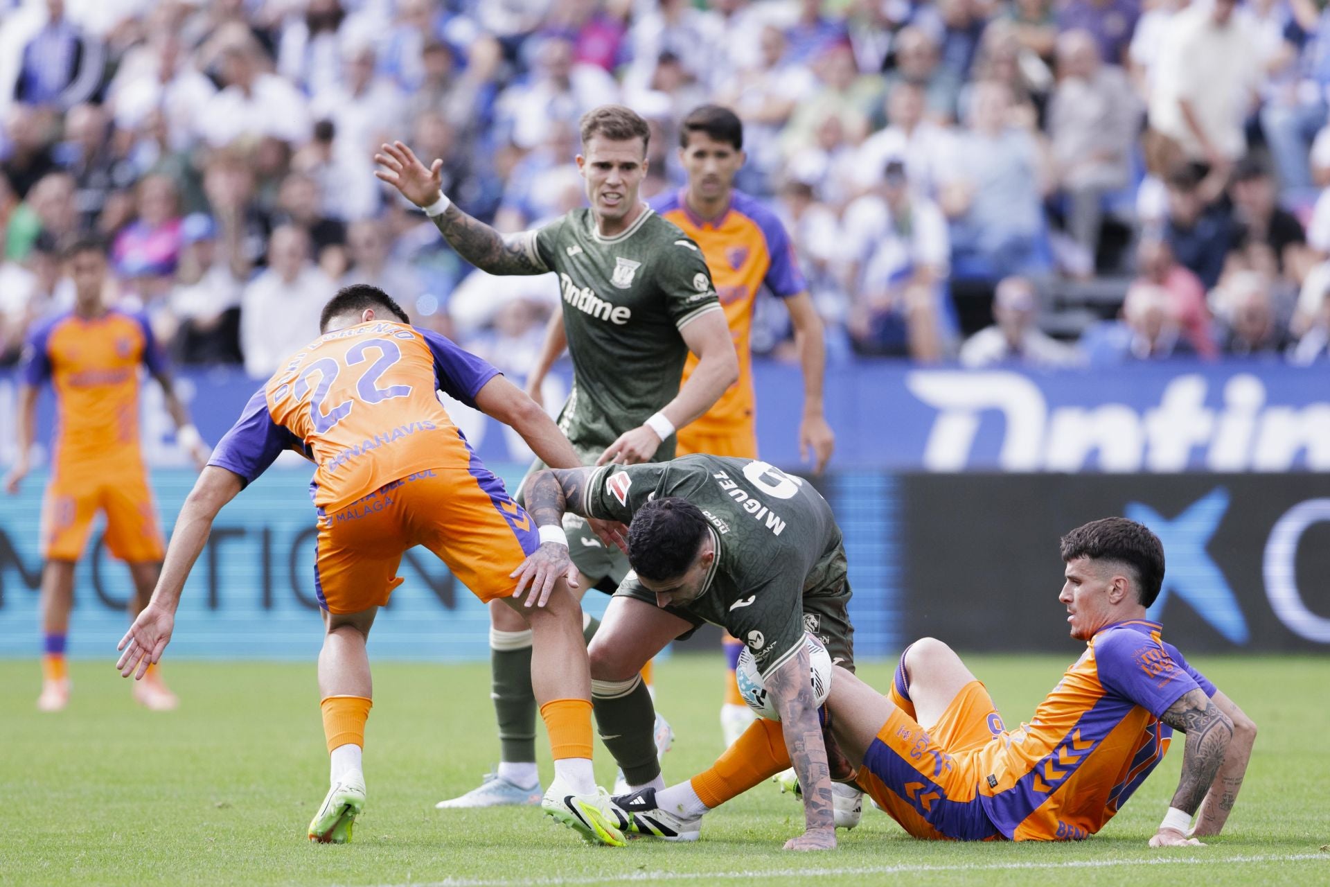 Las mejores fotos del Leganés-Málaga