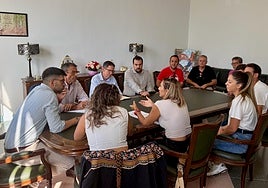 Reunión mantenida en el Ayuntamiento de Campillos.