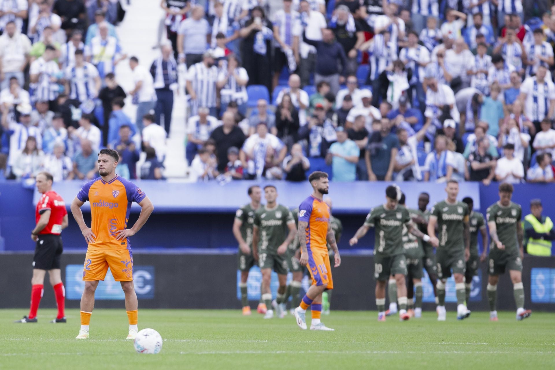 Las mejores fotos del Leganés-Málaga