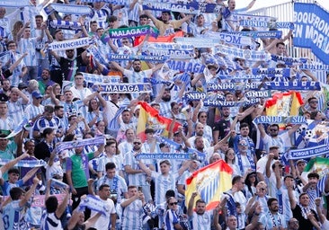 Clamor de los aficionados malaguistas en Madrid contra el equipo: «No tenéis ganas; aquí no hay presión»