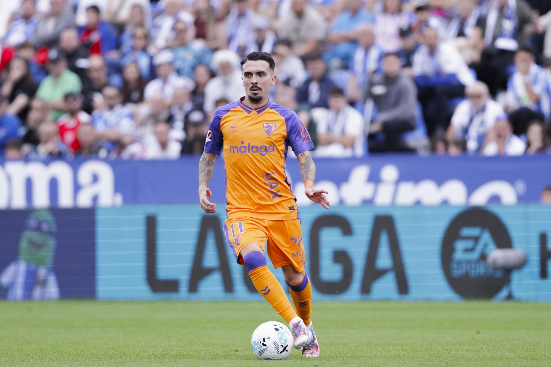 Las mejores fotos del Leganés-Málaga